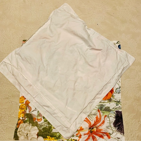 Pottery Barn butterfly floral pillow shams (2) - Picture 6 of 8